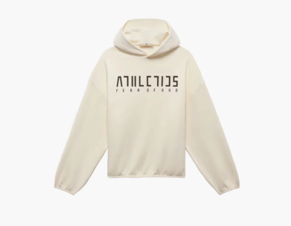 Adidas x Fear Of God Athletics Cotton Fleece Hoodie Cream White 