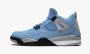 фото Air Jordan 4 Retro PS "University Blue" (Kids) (Nike PS)-BQ7669 400