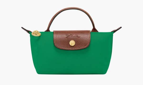 Longchamp Le Pliage Original Pouch With Handle Green 