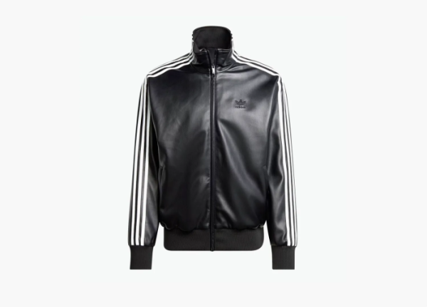 Adidas Originals Firebird Adicolor Three Stripes Fabric Loose Fit Jacket Black  Adidas Originals Firebird Adicolor Three Stripes Fabric Loose Fit Jacket Black