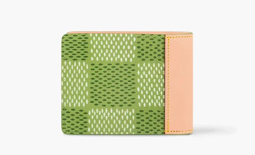 Louis Vuitton by Tyler, the Creator Slender Wallet Green Damier Golf