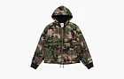 Stussy Quilted Nylon Work Jacket Woodland Camo