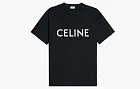 Celine Loose T-Shirt Black White