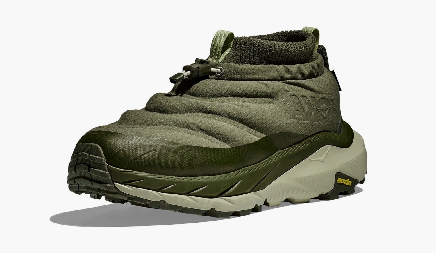 Hoka One Kaha 2 Frost Moc Gore-Tex Antique Olive Spruce Green 