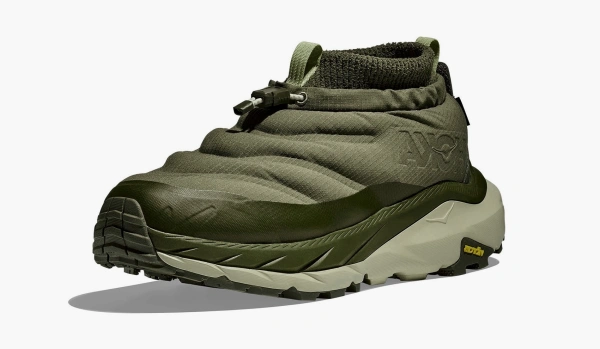 Hoka One Kaha 2 Frost Moc Gore-Tex Antique Olive Spruce Green 
