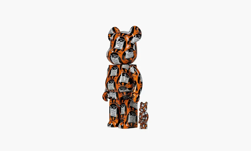Bearbrick Monkey Sign 100% And 400%
