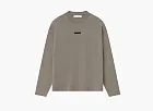 Fear of God Essentials Classic Fit Long-Sleeve Tee Homestead Heather