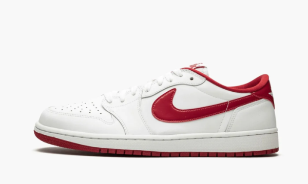 Air Jordan 1 Retro Low OG White / Varsity Red 