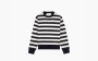 Sporty & Rich Striped Wool Jumper Black and White Stripes 