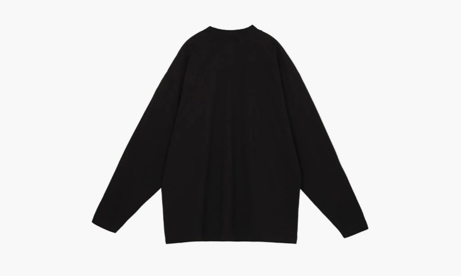 Yeezy X GAP X Balenciaga Logo Longsleeve Tee Black 