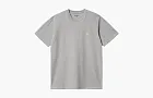 Carhartt WIP Chase Logo T-Shirt Grey