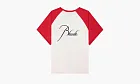 RHUDE Raglan Tee Vintage Red / Vintage White