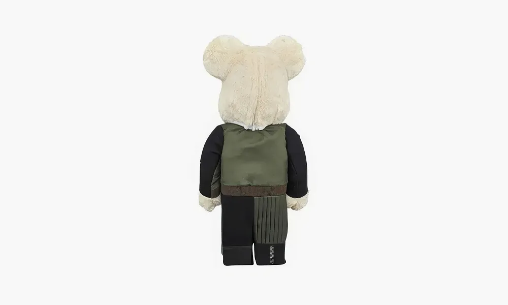 Bearbrick X Sacai Black Green