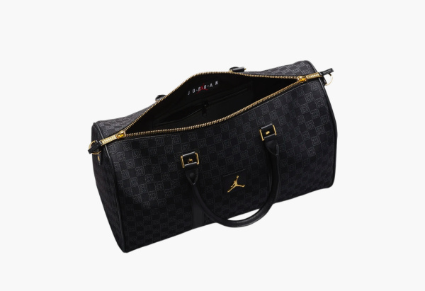 Jordan Monogram Duffle Bag Black 