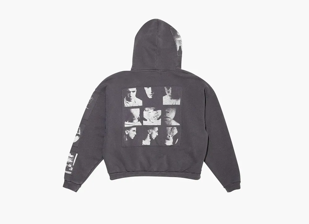 Enfants Riches Déprimés Asphyxiation Assemblage Zip Hoodie Black