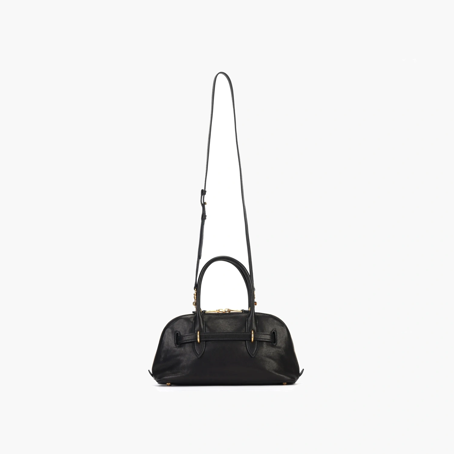 Miu Miu Aventure Leather Handbag "Black" 