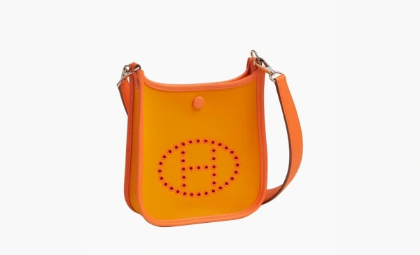 Hermes Evelyne Crossbody Bags Orange 