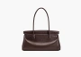 JW PEI Yara Shoulder Bag Deep Dark Brown 