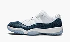 Jordan 11 Retro Low Le Blue Snakeskin