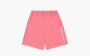 Sporty & Rich Bold Logo Gym Shorts Cotton Candy/White 