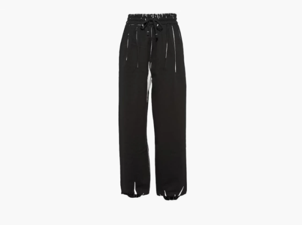 Miu Miu Knitted Sweatpants Black 