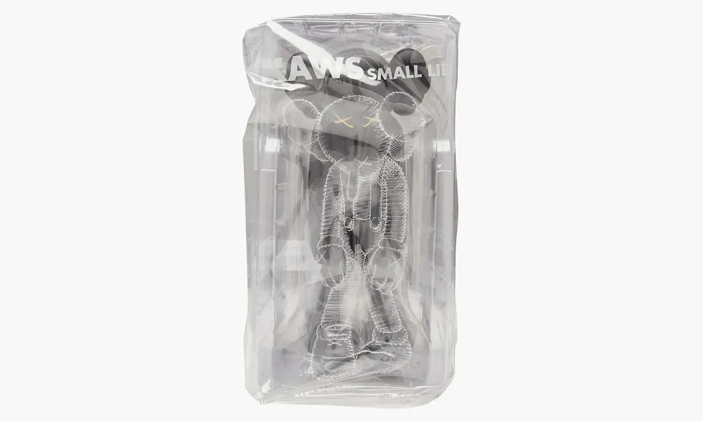 Kaws Small Lie Companion Vinyl Figure Black