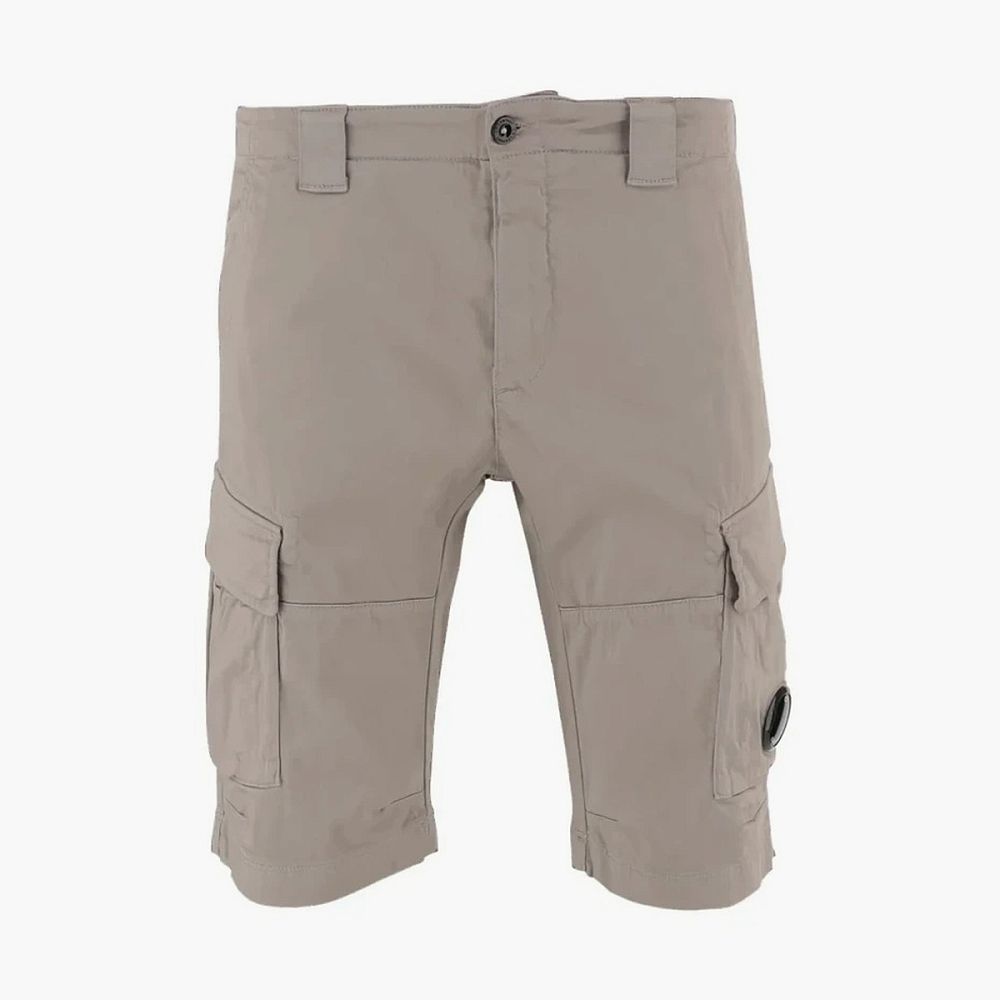 C.P. Company Lens Cargo Shorts Grey