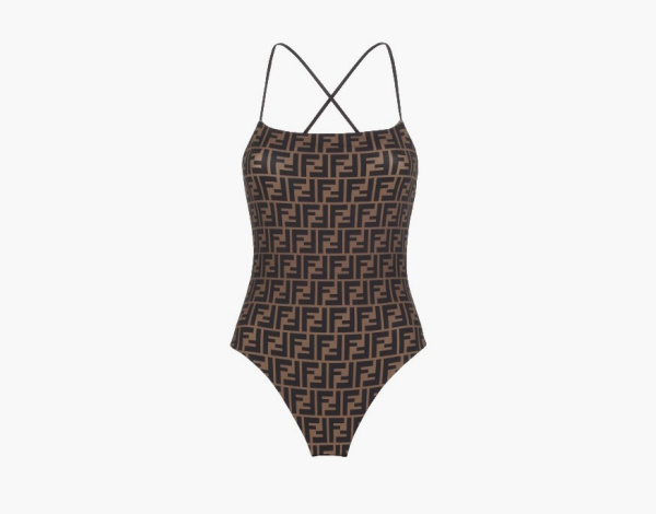 Fendi Swimsuit Brown