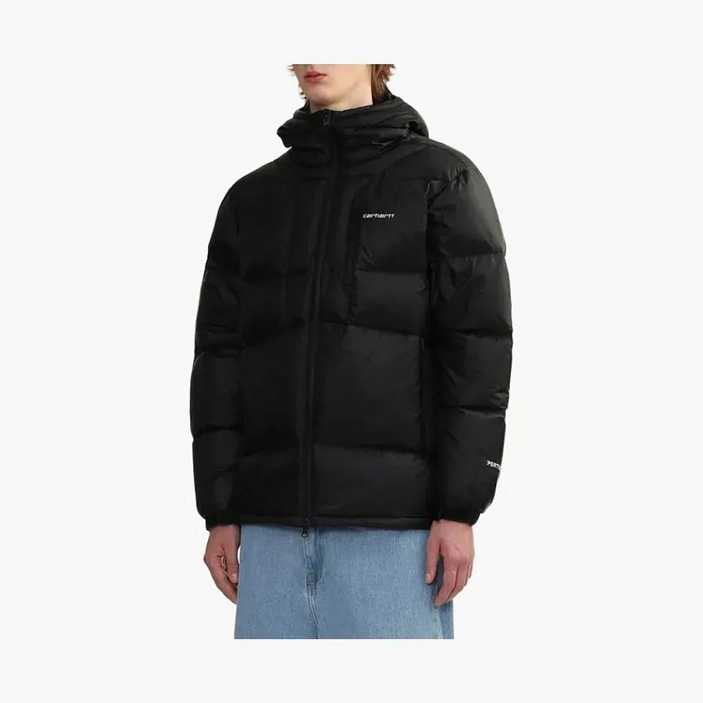 Carhartt WIP Hooded Down Puffer Jacket Black