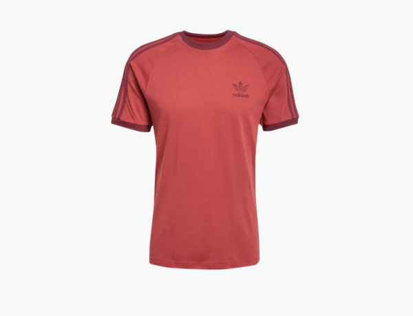 Adidas Originals Adicolor Classics 3-Stripes Tee Preloved Ruby  Adidas Originals Adicolor Classics 3-Stripes Tee Preloved Ruby
