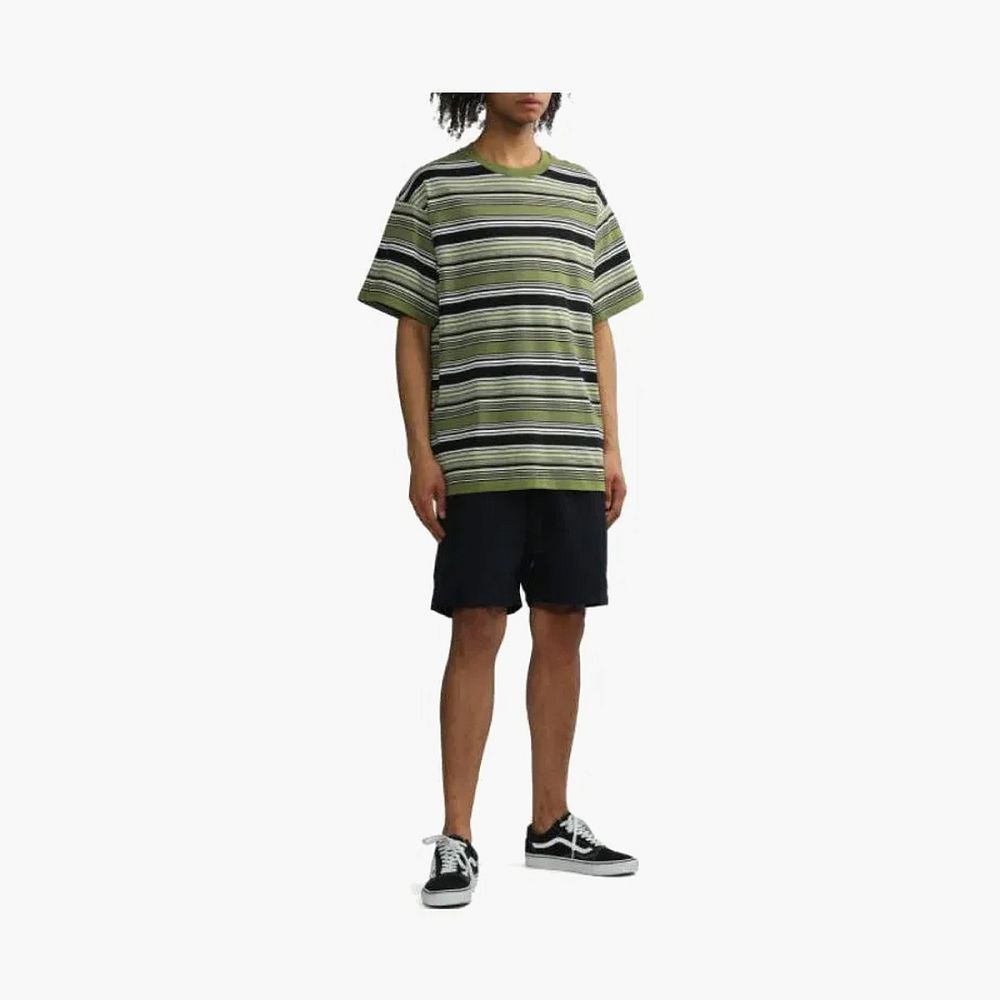 Carhartt WIP Striped T-Shirt Olive Green