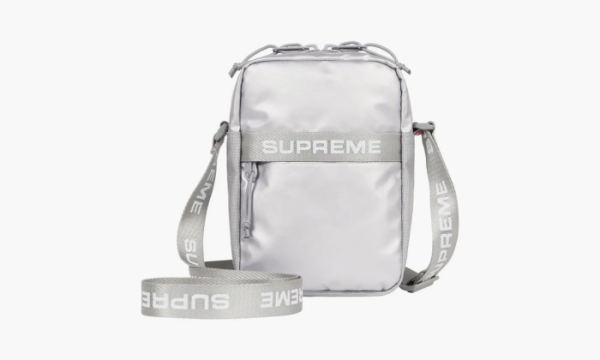 Supreme Shoulder Bag Fw22 Silver 