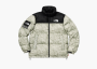 Supreme x The North Face Paper Print Nuptse Jacket Paper Print 