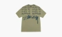 Stussy T-shirt Olive 