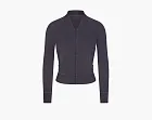 Skims Modal French Terry Shrunken Zip Up Ash