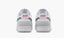 фото Nike Dunk Low "White Grey Navy Aqua Mini Swoosh" (Nike Dunk Low)-FJ4227-001