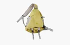 Nothomme Vintage Waterproof Commuter Cycling Sports Nylon Chest Bag Yellow