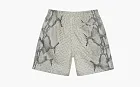 Stussy Basic Snake Mesh Shorts Bone