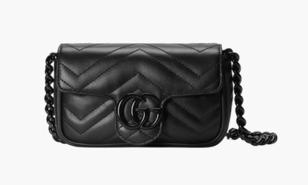 Gucci Gg Marmont Belt Bag Black 