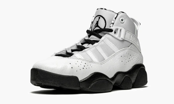 Air Jordan 6 Rings PS Black / White 