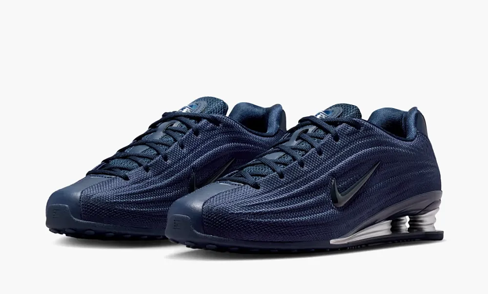 Nike Shox Z WMNS Midnight Navy Metallic Silver