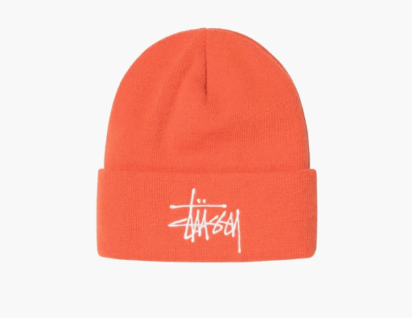 Stussy Big Basic Thinsulate Beanie Orange 