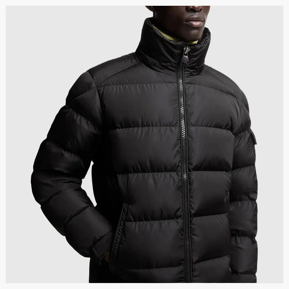 Moncler Maya Short Down Jacket Matte Black