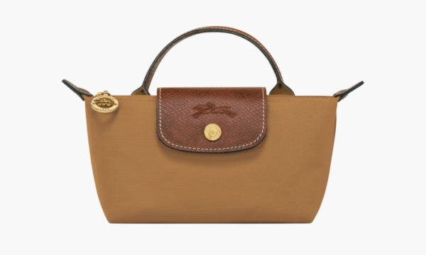 Longchamp Le Pliage Original Pouch With Handle Fawn 
