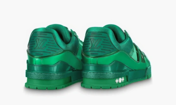 Louis Vuitton Trainer Metallic Green 