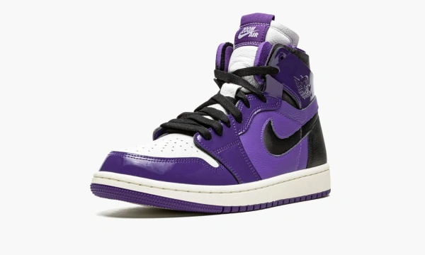Air Jordan 1 High Zoom Air CMFT WMNS Purple Patent 