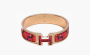 Hermes Clic H Les Allures Bracelet "Red" 