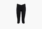 Alo Yoga Airbrush V-Cut Define Capri Black