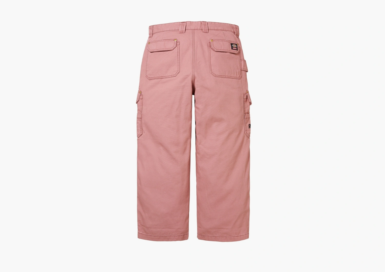 Supreme x Dickies Flannel Lined Cargo Pants Pink 