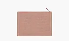 Hermes Cotton Storage Bags Clutches Large Size Red